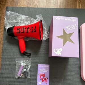 BRAND NEW, RARE! Olivia Rodrigo GUTS Megaphone